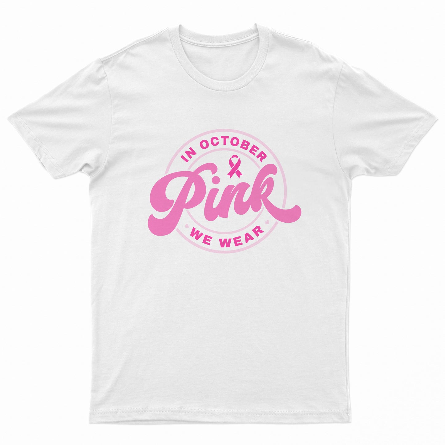 In October We Wear Pink T-Shirt