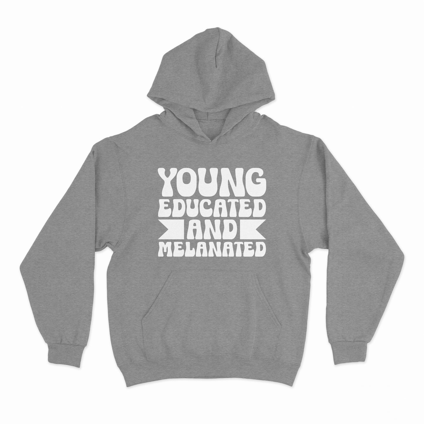 Young Educated And Melanated Youth Hoodie