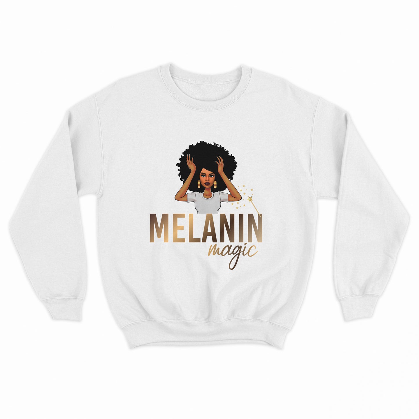 Melanin Magic Woman Sweatshirt