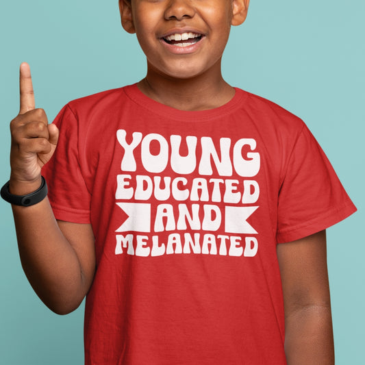 Young Educated And Melanated Youth T-Shirt