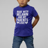 Made With Melanin And My Parents Love Youth T-Shirt